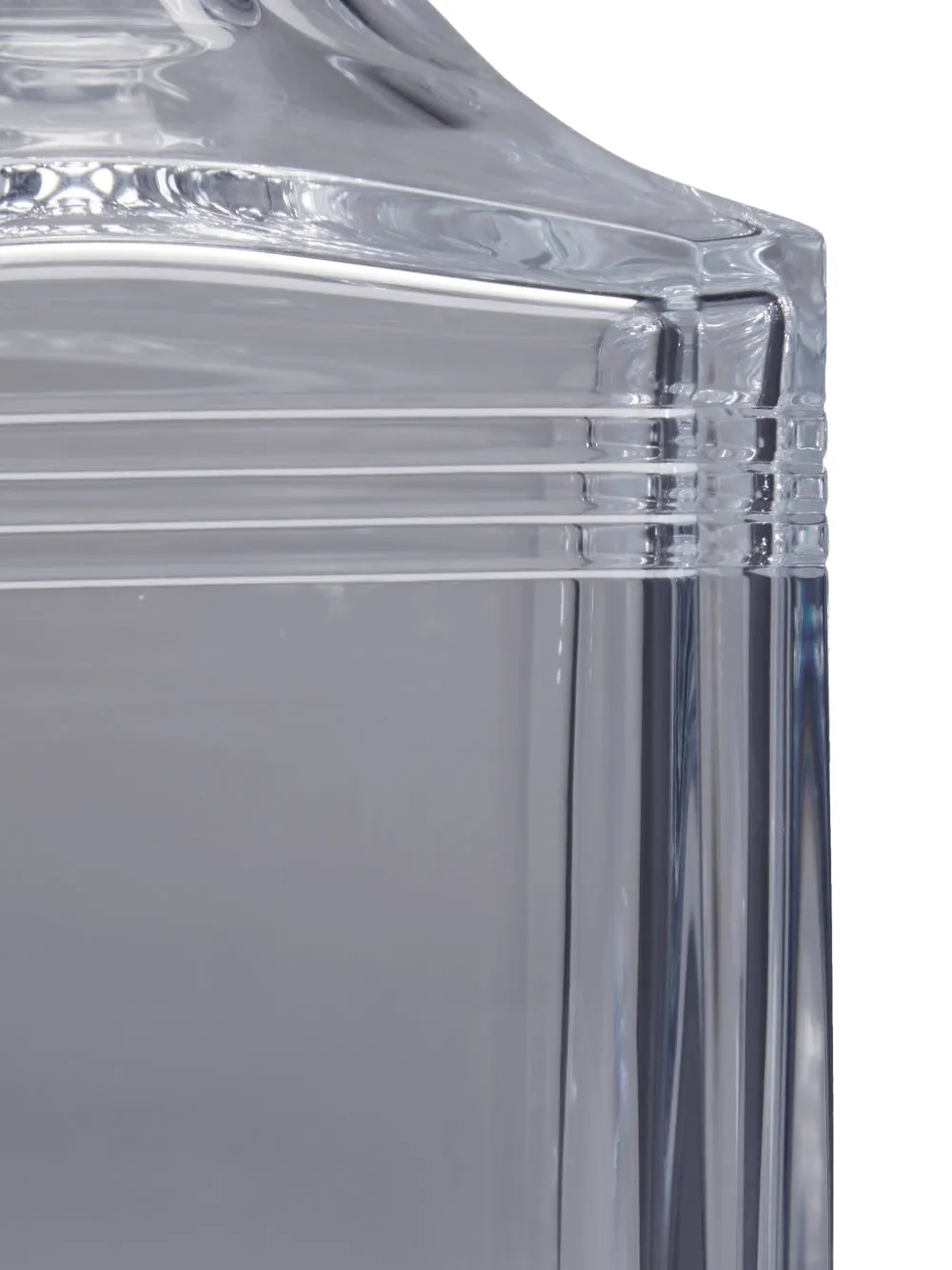 4-Bar crystal whiskey carafe