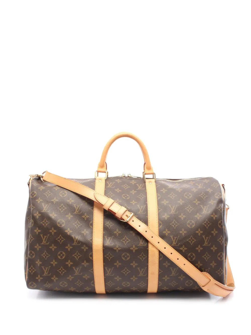 Louis Vuitton Pre-Owned 2004 Monogram Keepall Bandouliere 50 travel bag - Marrone