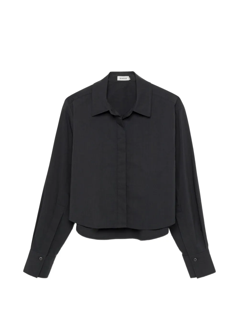 SIMKHAI Camicia crop Renata - Nero