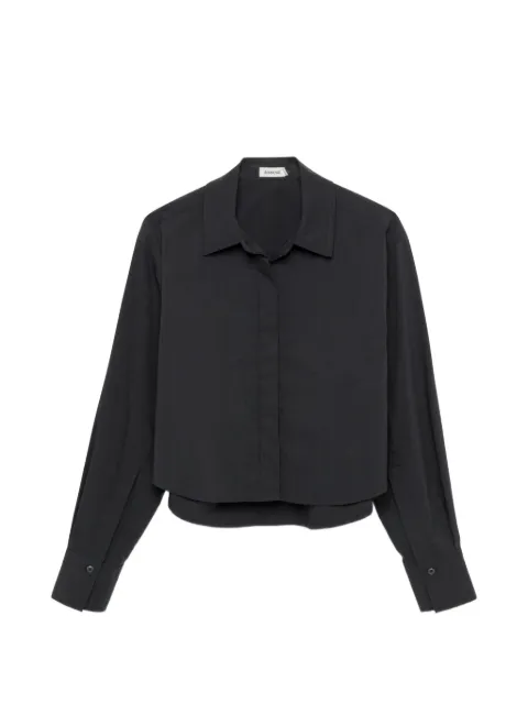 SIMKHAI  Renata cropped button-down shirt
