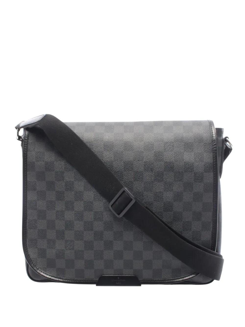 Louis Vuitton Pre-Owned 2011 Damier Graphite Daniel MM crossbody bag - Nero