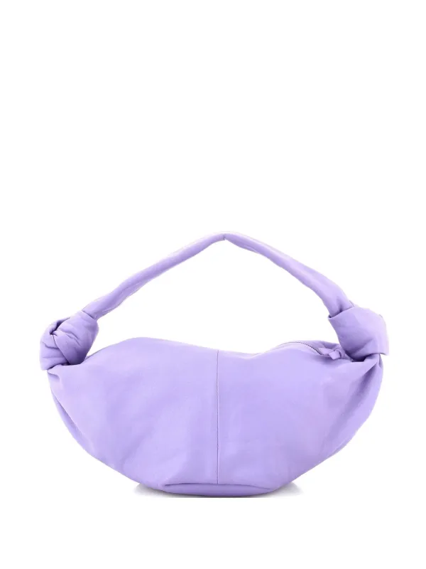 Bottega Veneta Pre-Owned ダブルノット レザー ミニ ホーボーバッグ 