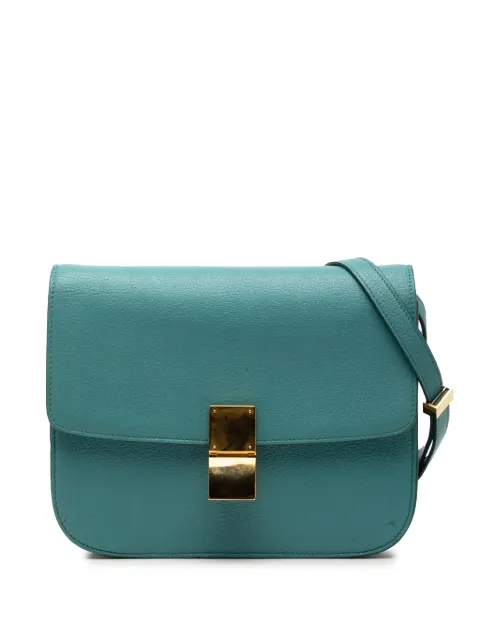 Celine Pre-Owned 2015 Medium Calfskin Classic Box crossbody bag