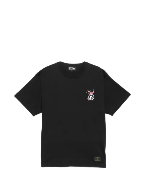 PEACE AND AFTER graphic crew-neck T-shirt