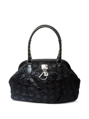 Christian Dior Pre-Owned トロッター ハンドバッグ | ブラック