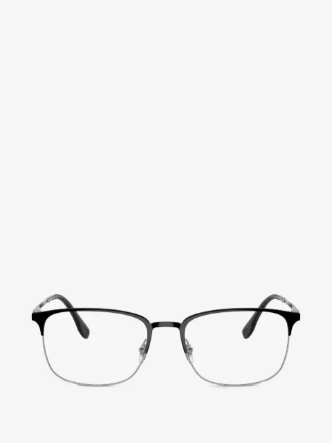 Ray-Ban browline-frame glasses