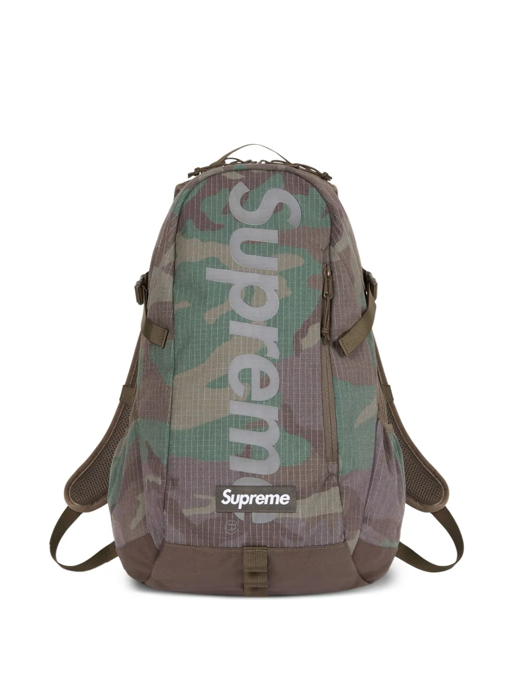 Supreme camouflage backpack - Marrone