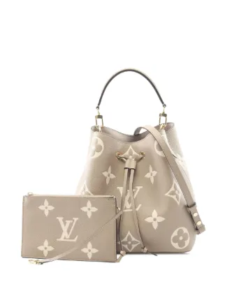 Louis Vuitton Pre-Owned 2021-2026 Monogram Giant Bicolor Empreinte
