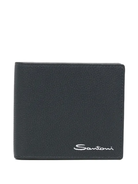 Santoni leather wallet