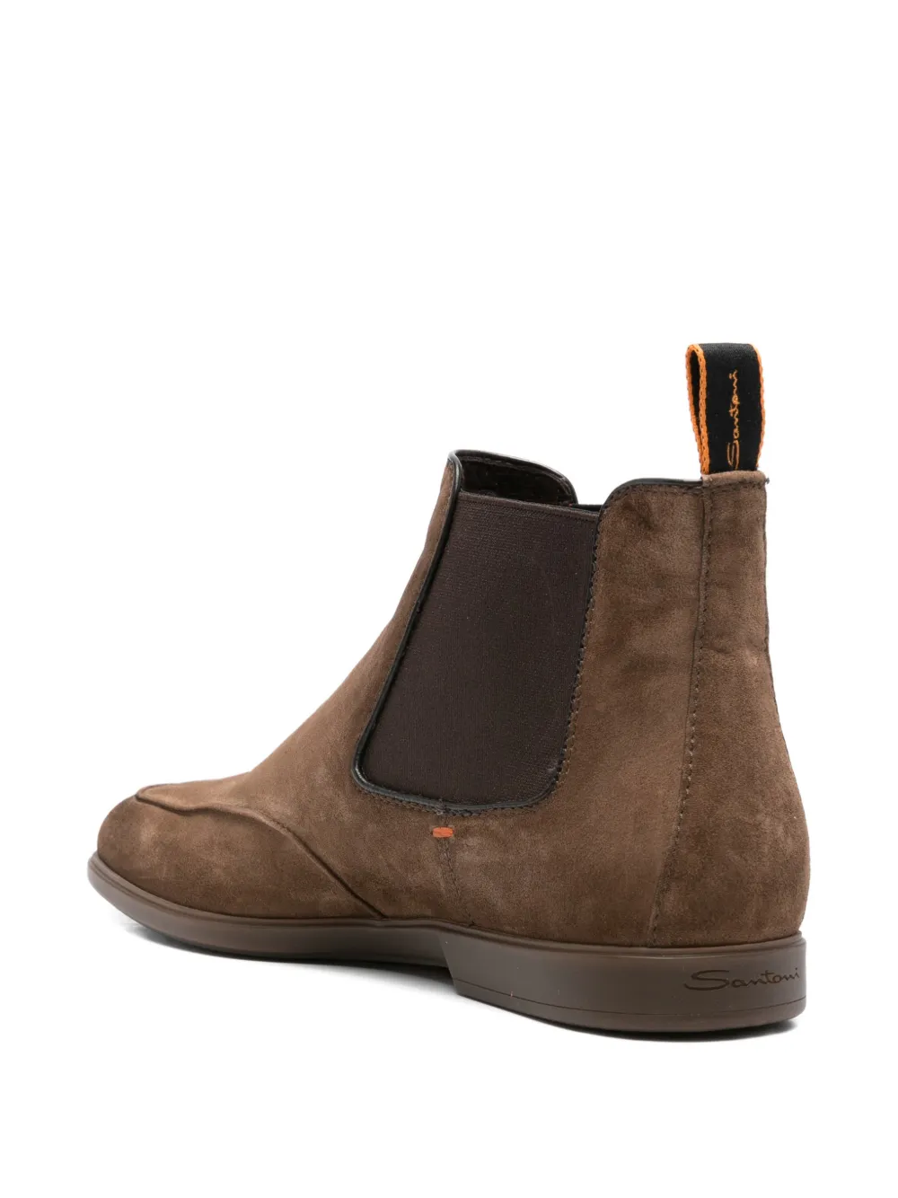 Santoni elastic-panel boots Bruin