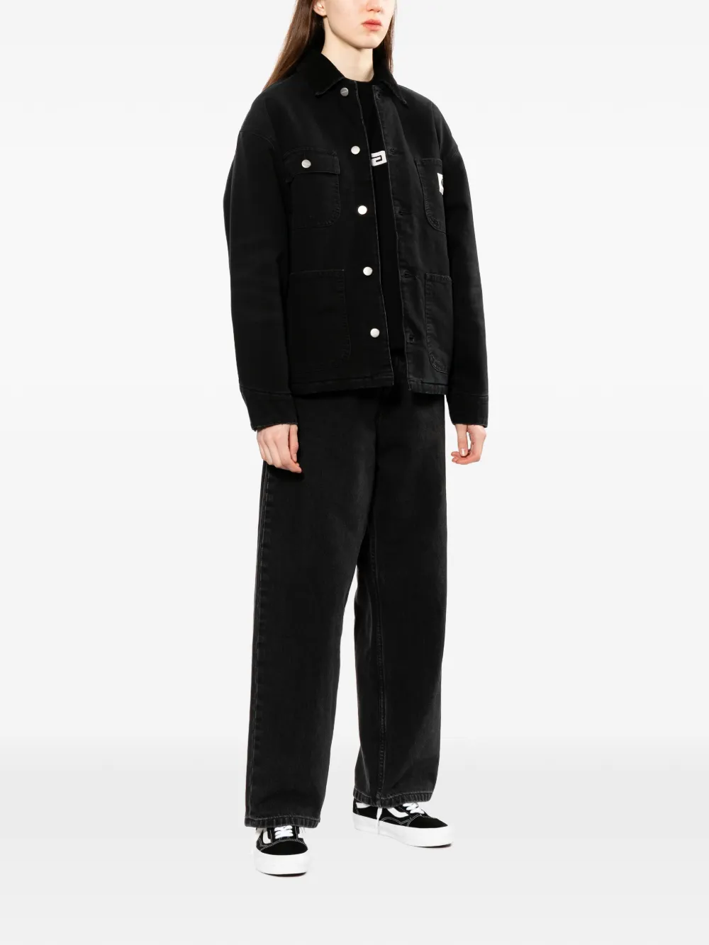  Carhartt Wip S/s Archive Script T-shirt - Black 