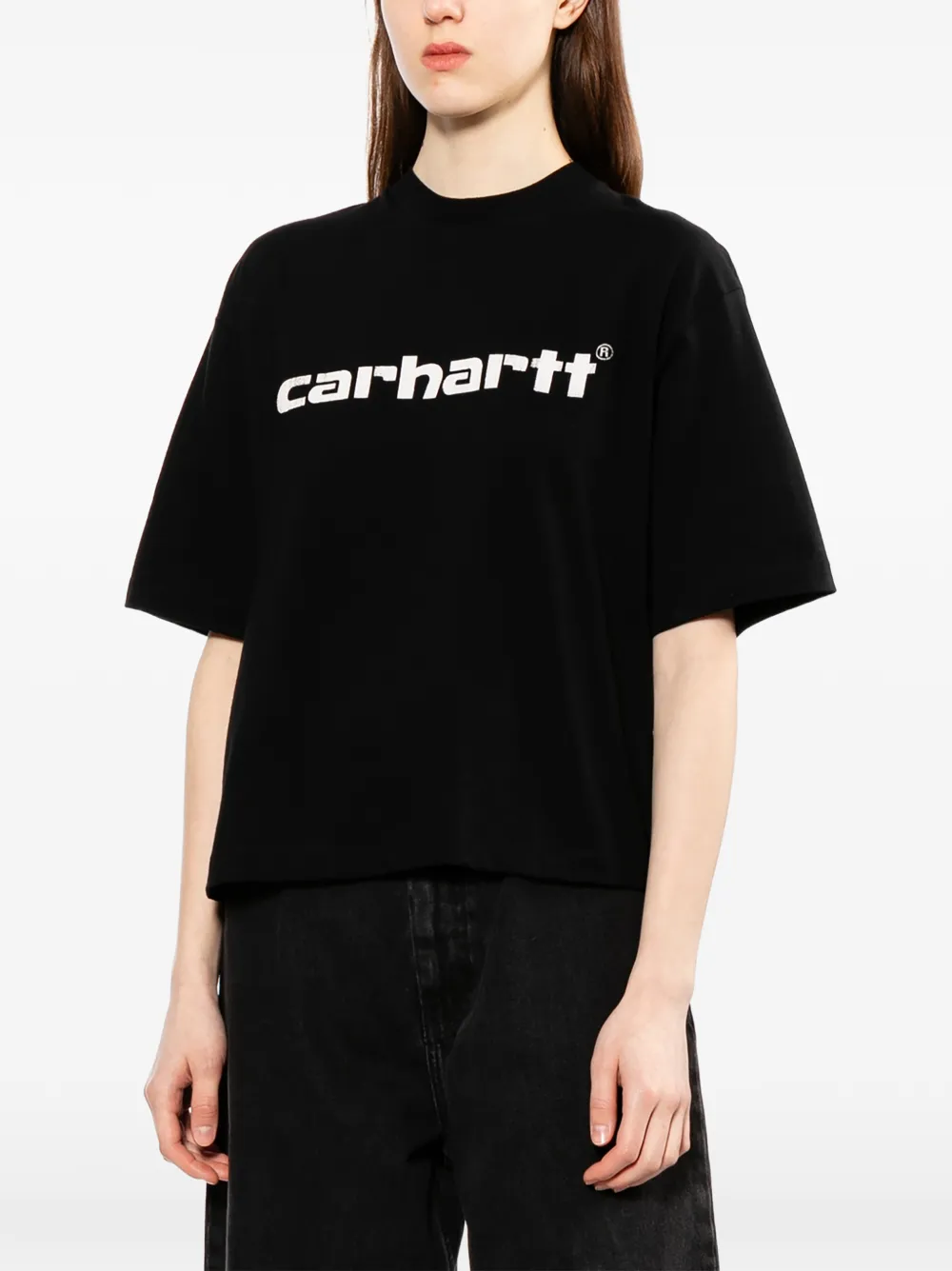  Carhartt Wip S/s Archive Script T-shirt - Black 