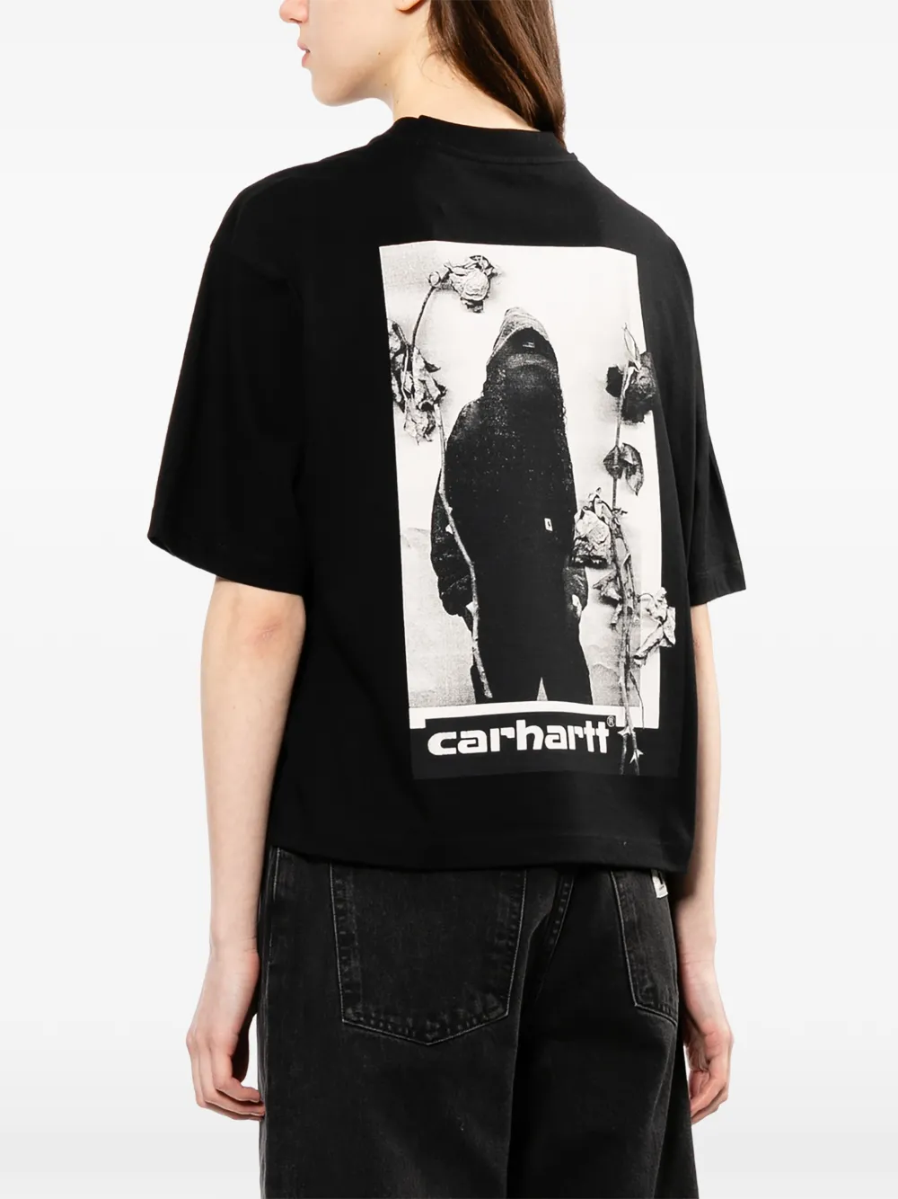 Carhartt WIP S S Archive Script T-shirt Zwart