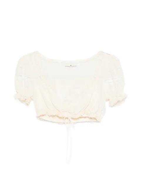 Ermanno Scervino drawstring top