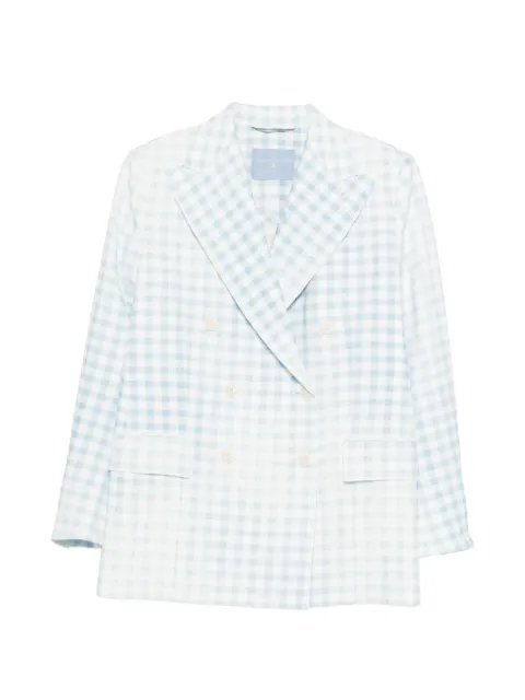 Ermanno Scervino double-breasted checked blazer