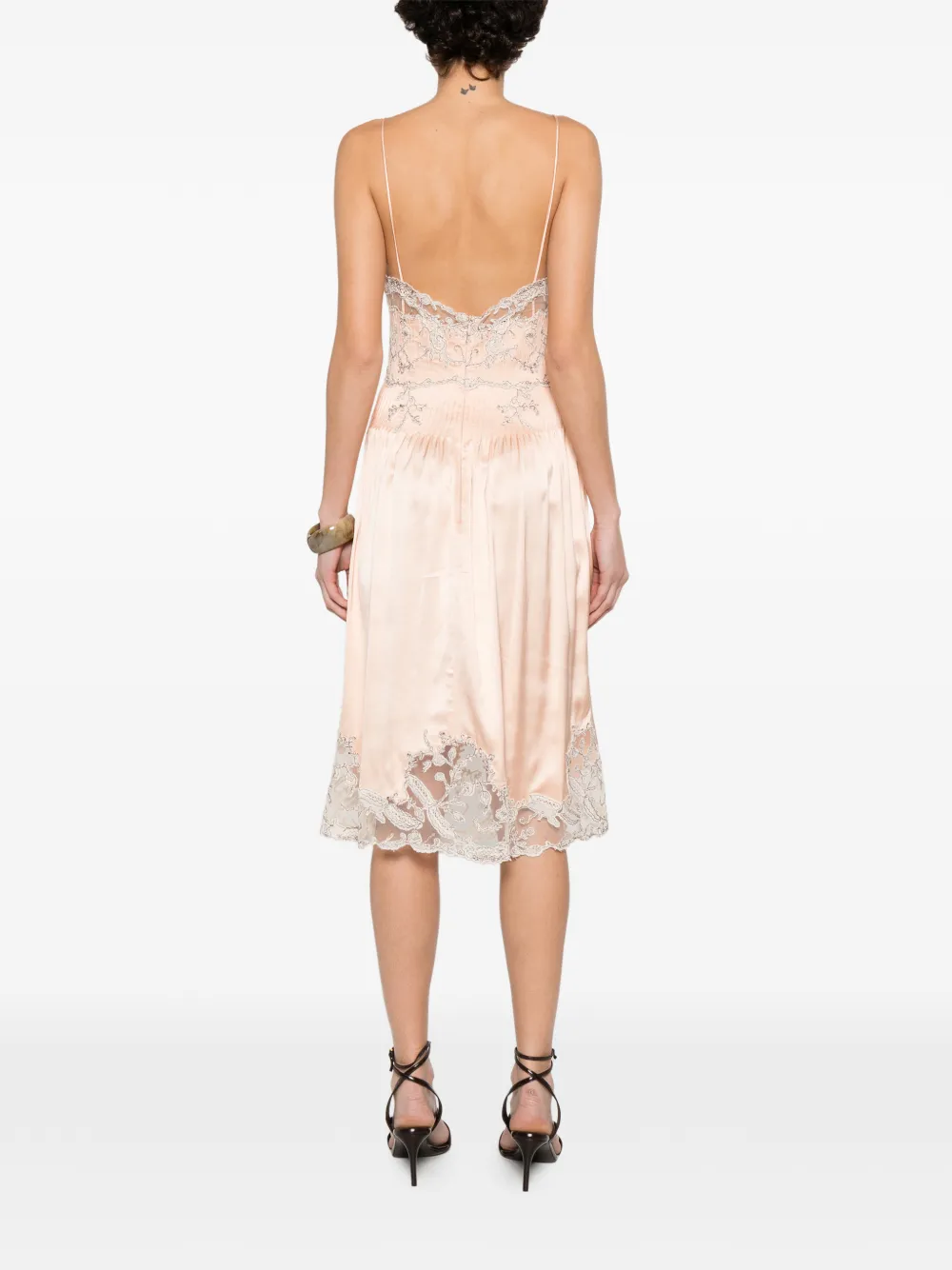 Ermanno Scervino Midi-jurk Roze