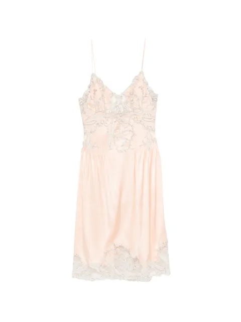 Ermanno Scervino lingerie-style midi dress