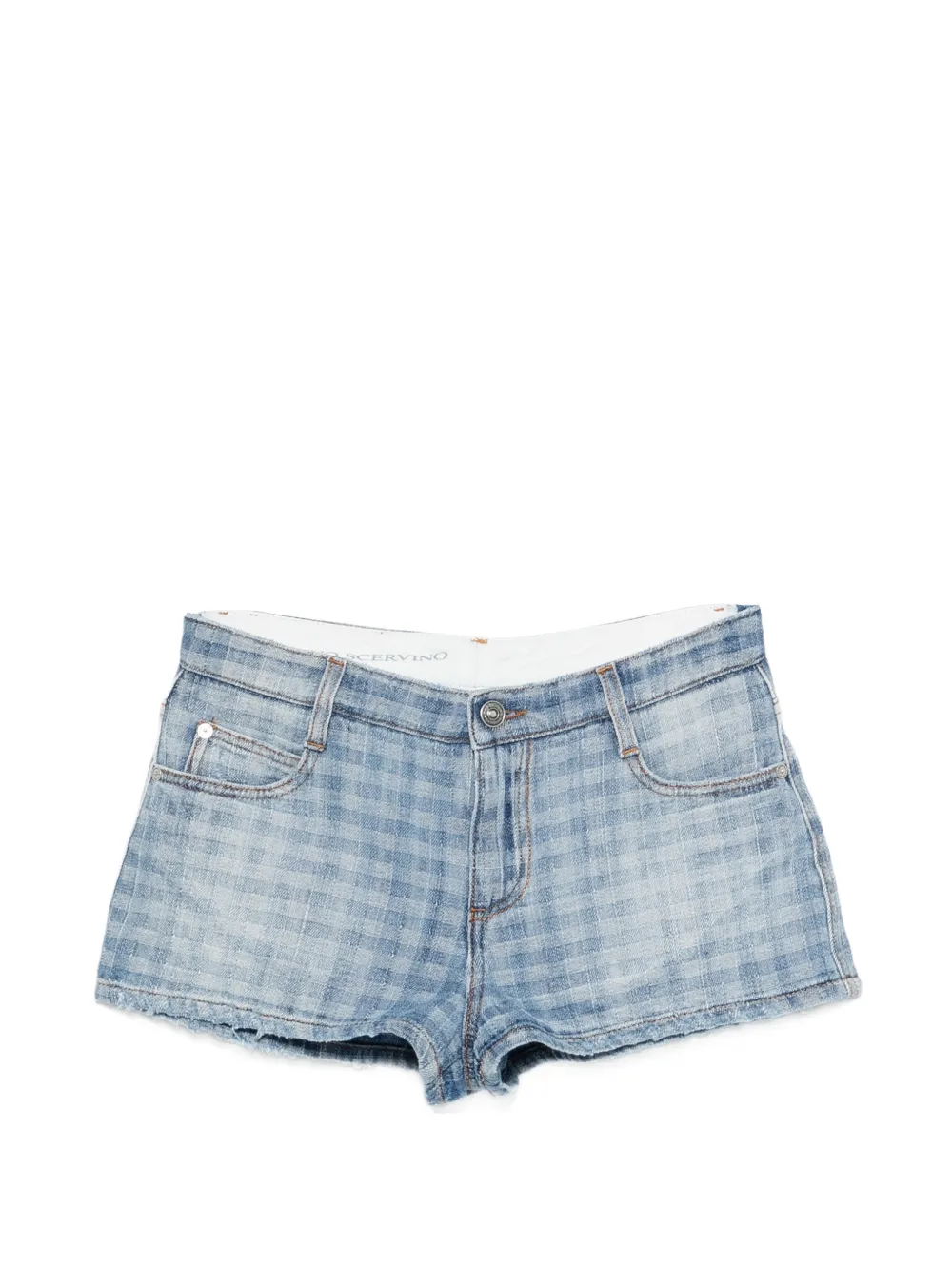 Ermanno Scervino Gemusterte Shorts - Blau