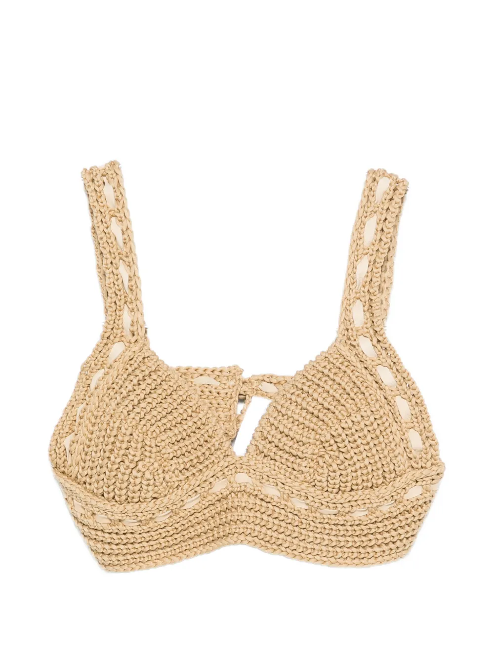 Ermanno Scervino Top all'uncinetto - Toni neutri