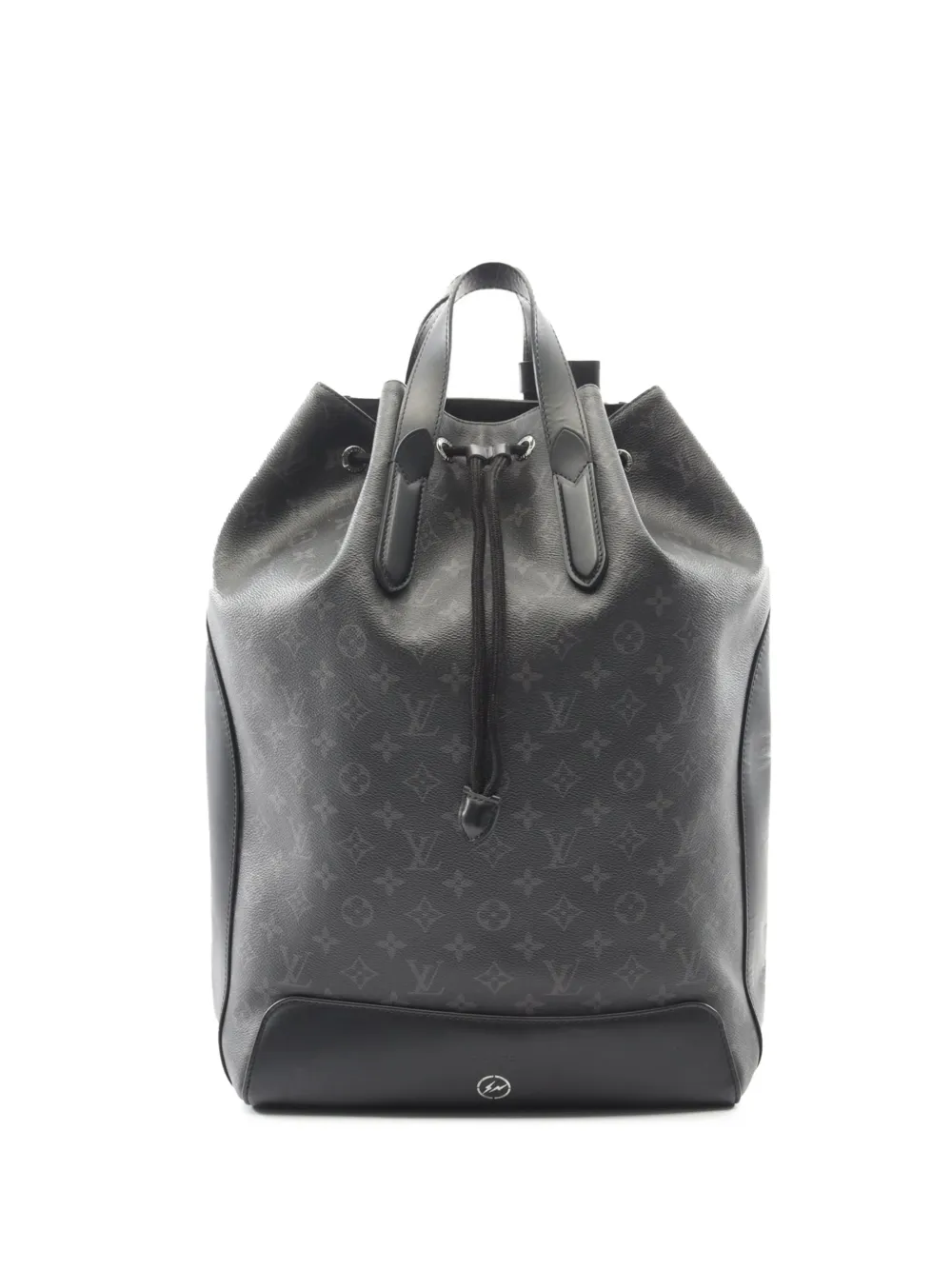 Louis Vuitton Pre-Owned 2016 x Fragment Monogram Eclipse Explorer backpack - Nero