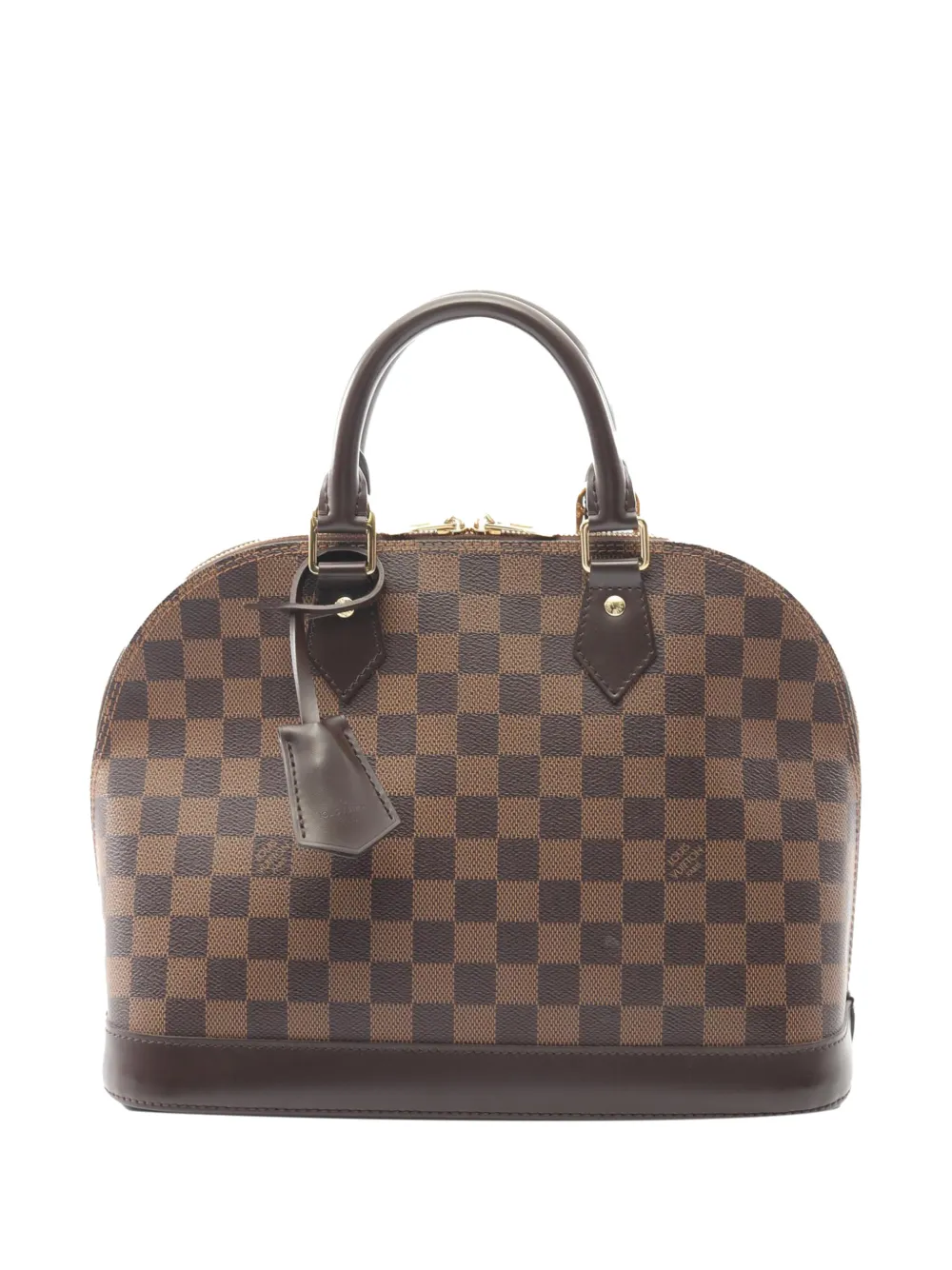 Louis Vuitton Pre-Owned 2013 Damier Ebene Alma PM handbag - Marrone