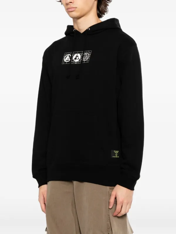 PEACE AND AFTER x Linkin Park logo-print Hoodie | Black | FARFETCH
