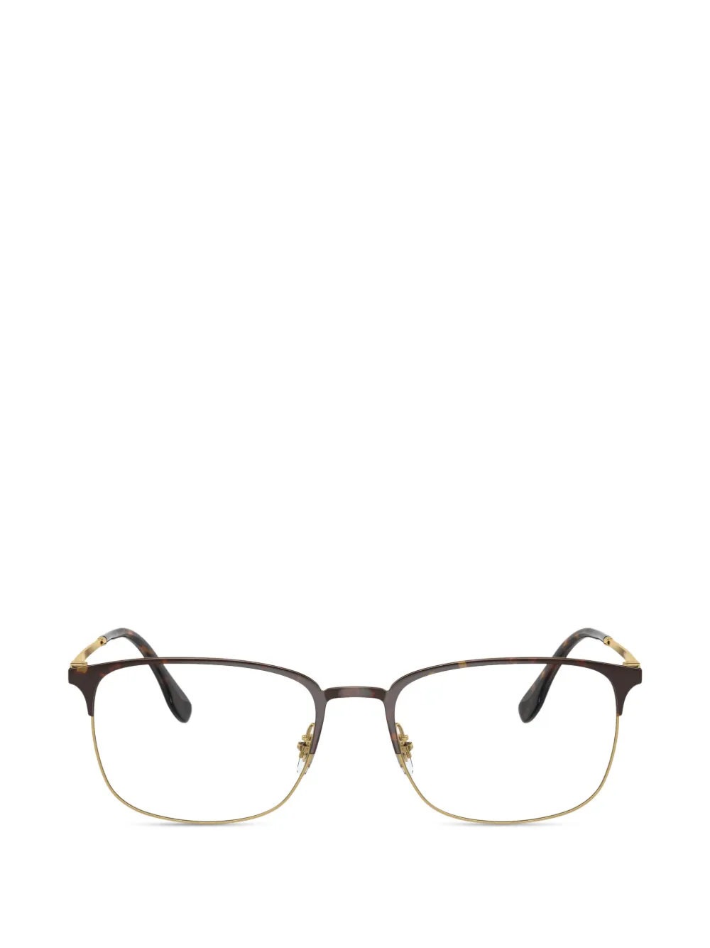 Ray-Ban browline-effect glasses - Marrone