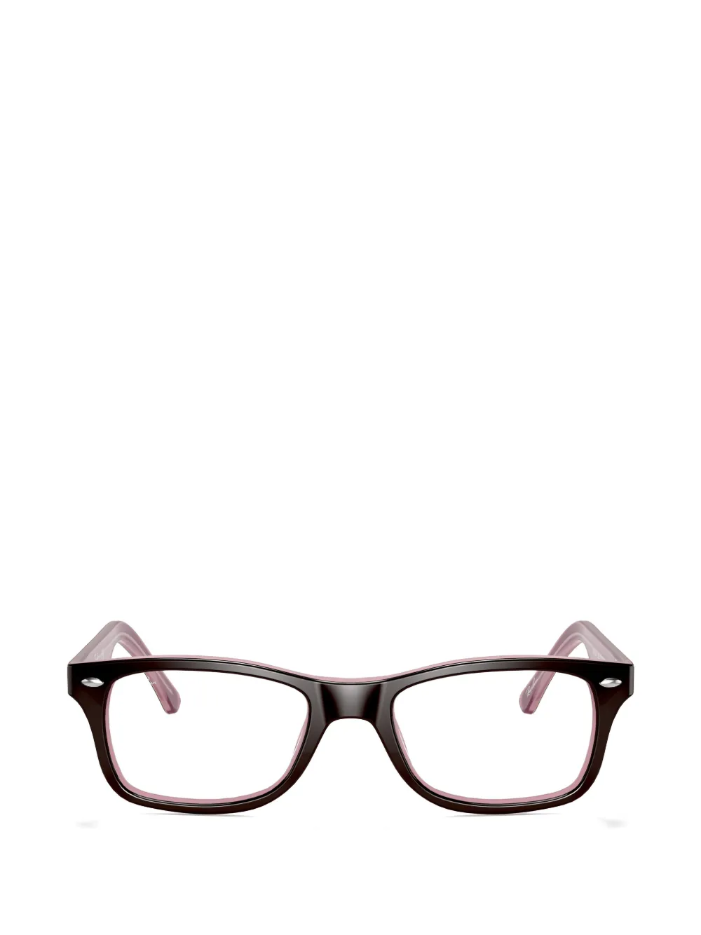 Ray-Ban logo-detail glasses - Nero