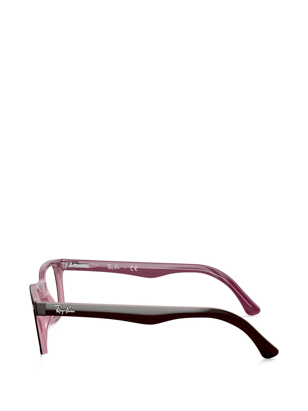 Ray-Ban Bril met logodetail Zwart