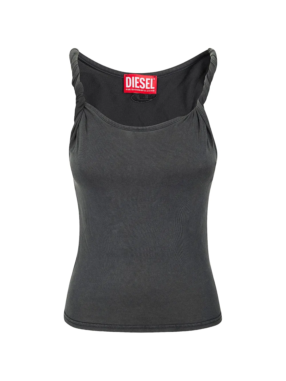 Diesel twist-strap top - Grigio