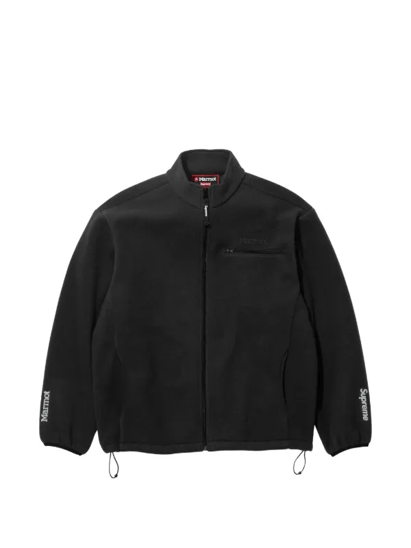 Supreme フリース ジャケット | ブラック | FARFETCH JP