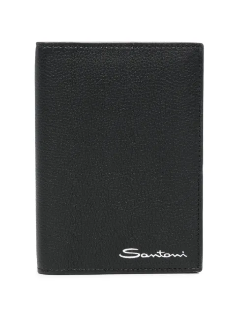 Santoni leather wallet