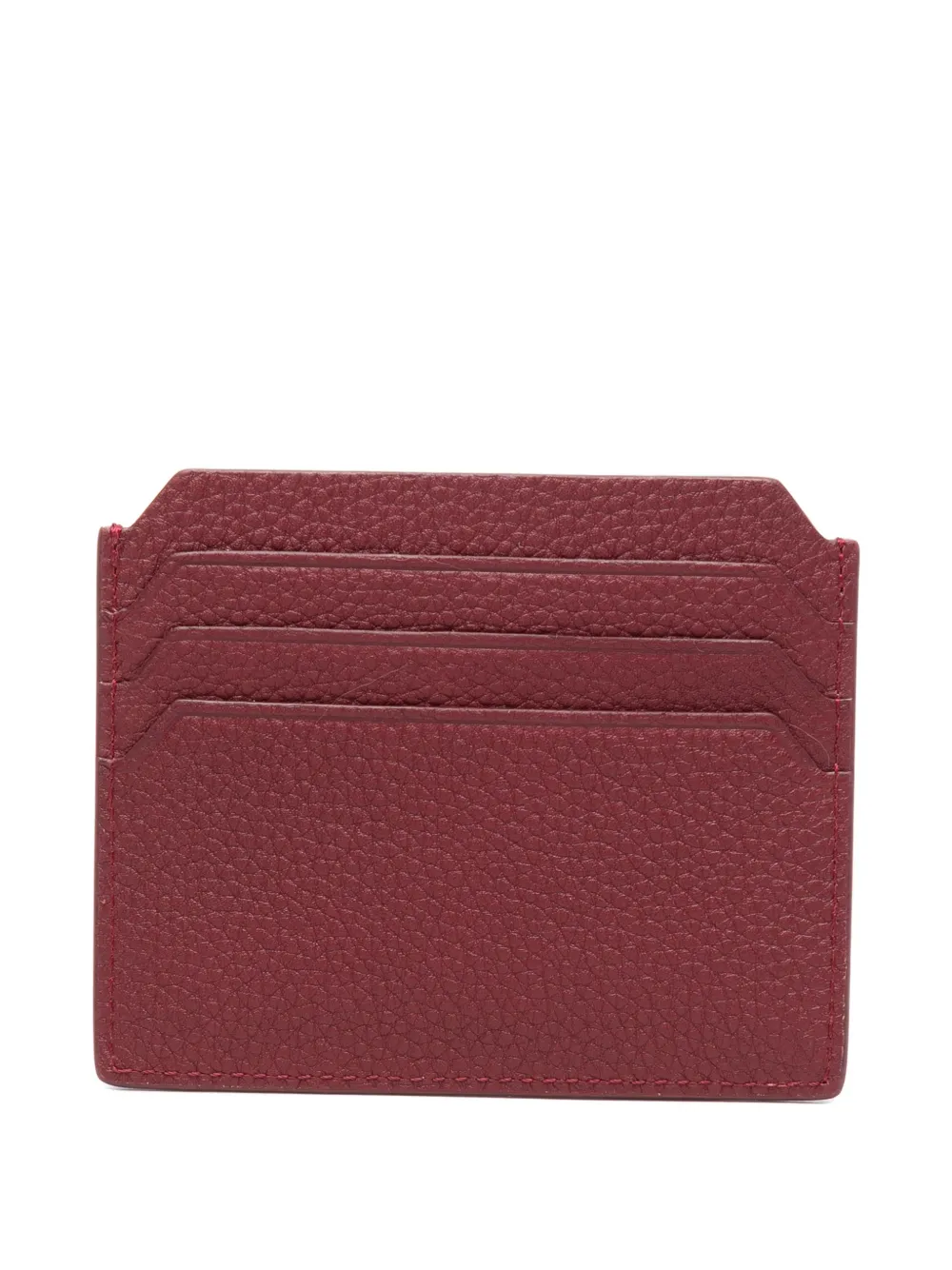  Santoni Logo-print Wallet - Red 