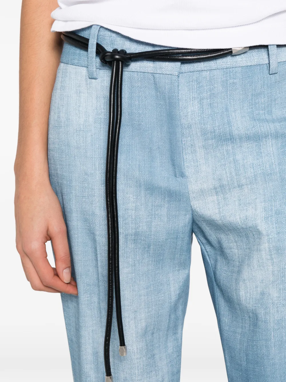 Ermanno Scervino Straight broek Blauw