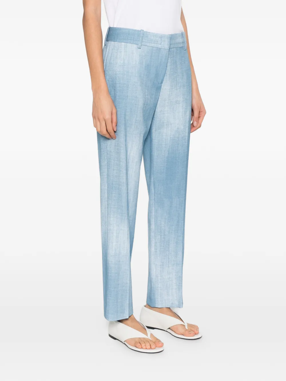 Ermanno Scervino Straight broek Blauw