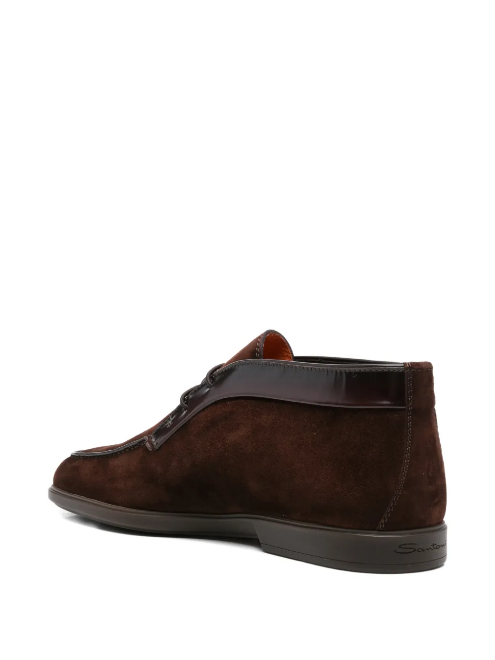 Santoni lace-up desert boots Bruin