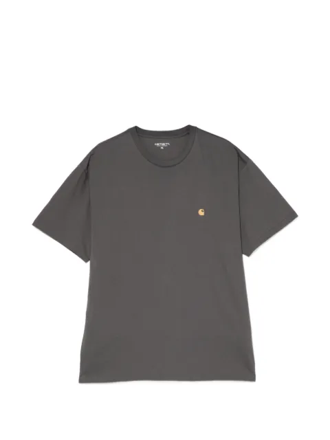 Carhartt WIP camiseta Chase con logo bordado