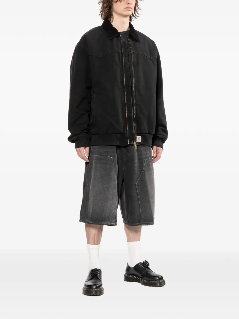 Aden denim shorts