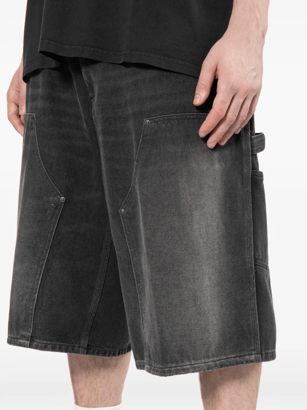 Aden denim shorts