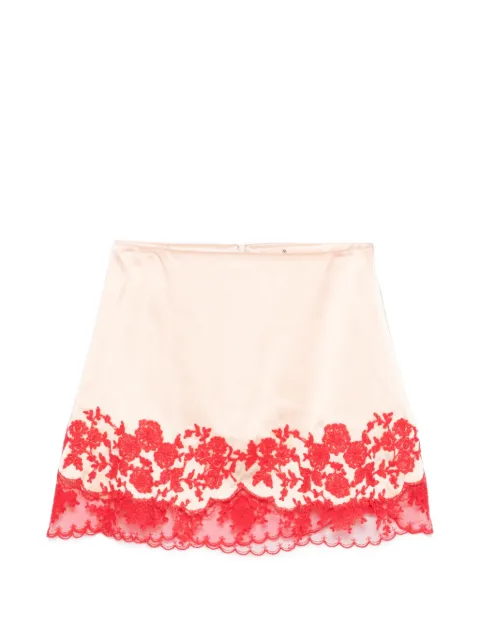 Ermanno Scervino lace-trim mini skirt