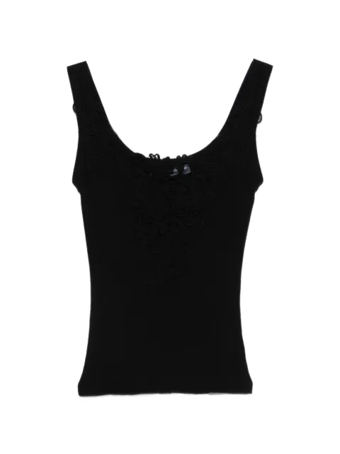 Ermanno Scervino lace-trim top