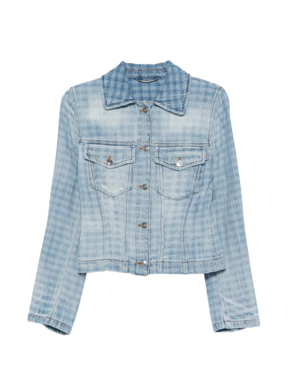 Ermanno Scervino check pocket jacket - Blu