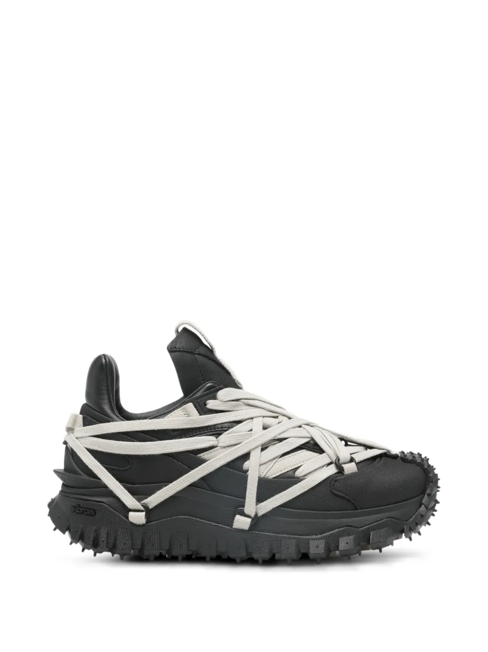 Moncler + Rick Owens Trailgrip Megalace sneakers Zwart