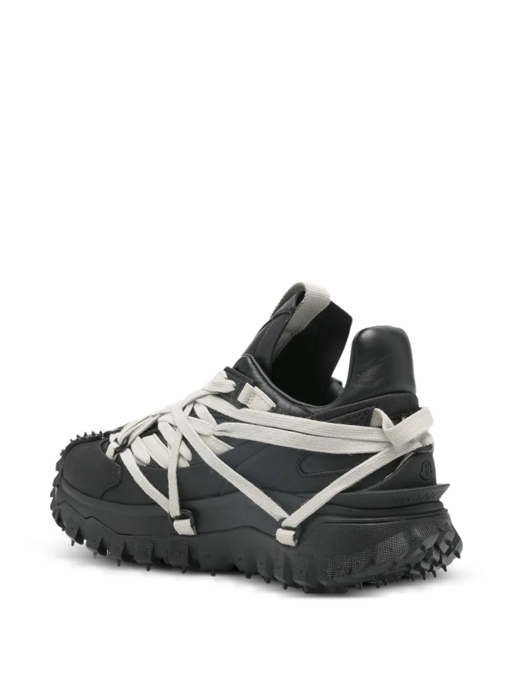 Moncler + Rick Owens Trailgrip Megalace sneakers Zwart