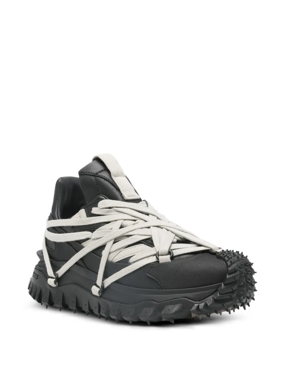 Moncler + Rick Owens Trailgrip Megalace sneakers Zwart