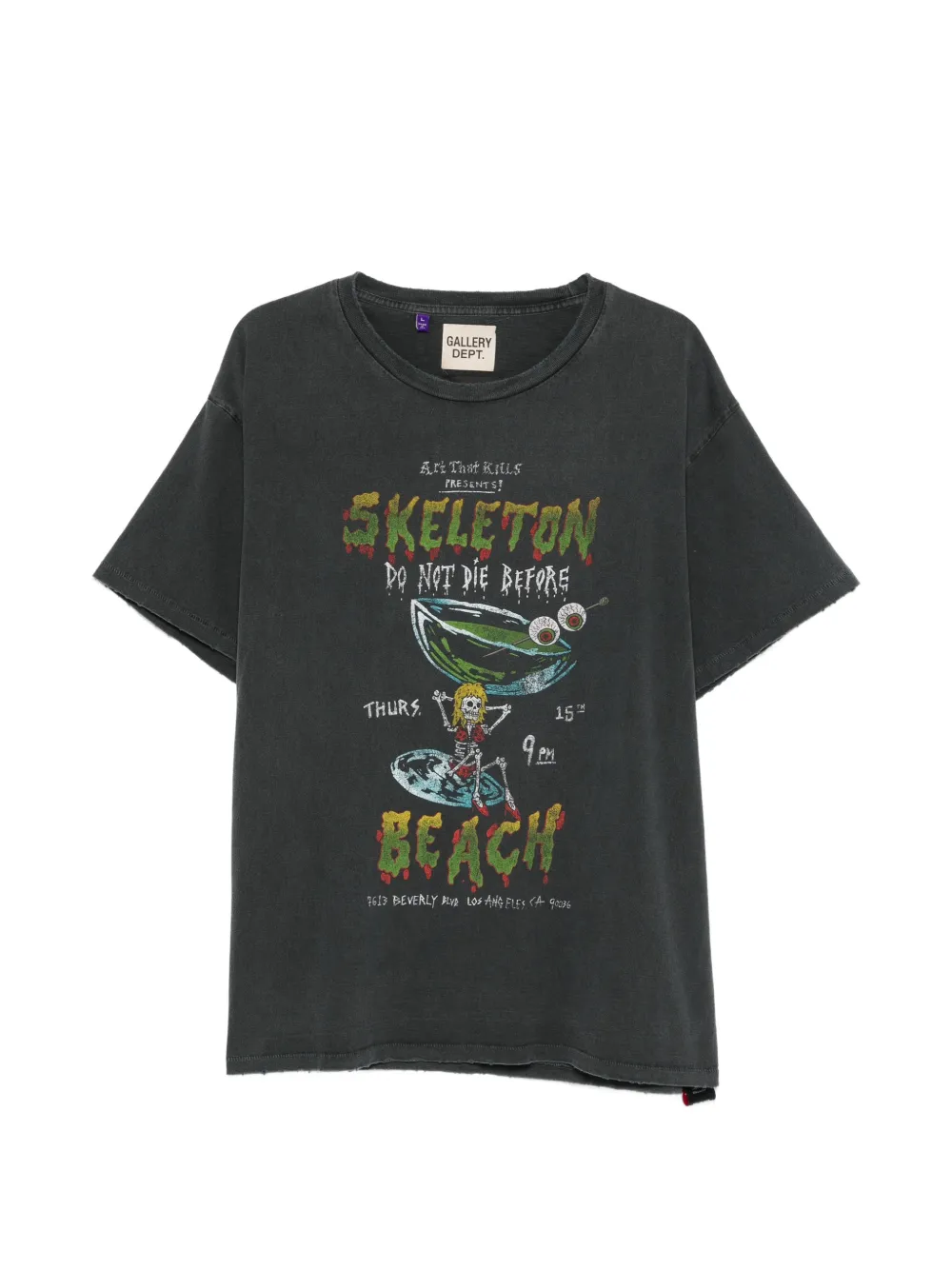 GALLERY DEPT. graphic-print T-shirt - Nero