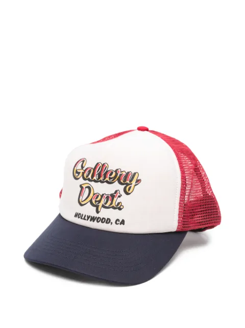 GALLERY DEPT. logo-print hat