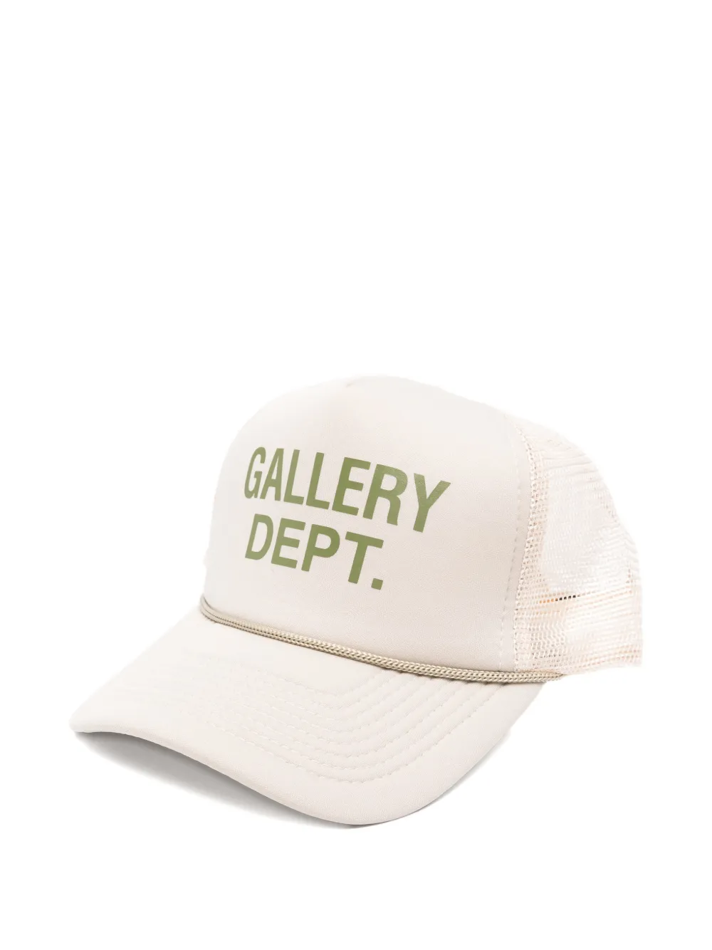 GALLERY DEPT. logo-print trucker hat - Grigio