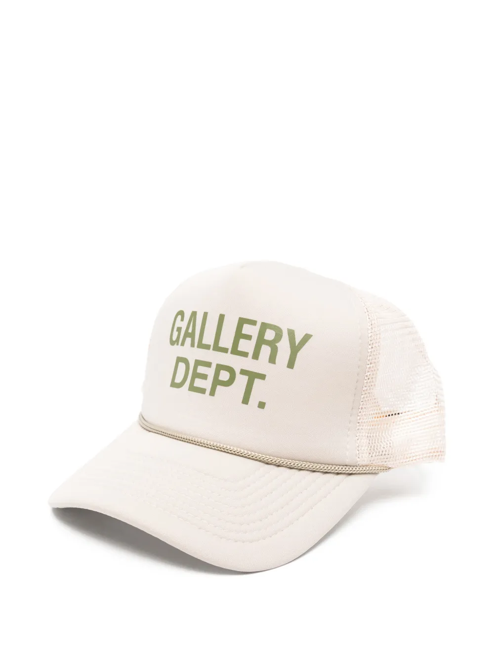 GALLERY DEPT. logo-print trucker hat - Grigio
