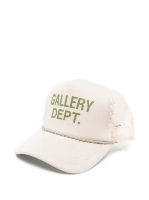 GALLERY DEPT. logo-embroidered Cotton Cap | White | FARFETCH